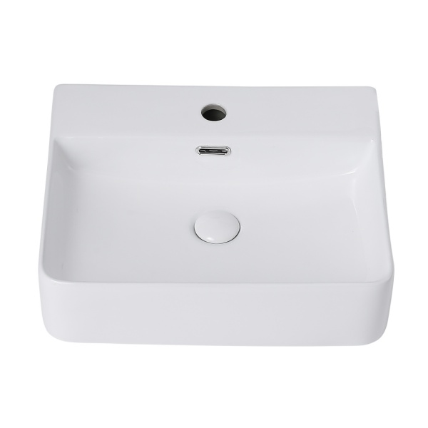 Раковина  прямоугольная Abber Rechteck AC2203 керамика цвет белый