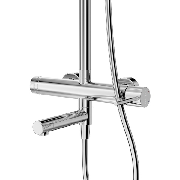 Душевая система со смесителем Cezares Relax RELAX-CVD-01 монтаж настенная без термостата хром