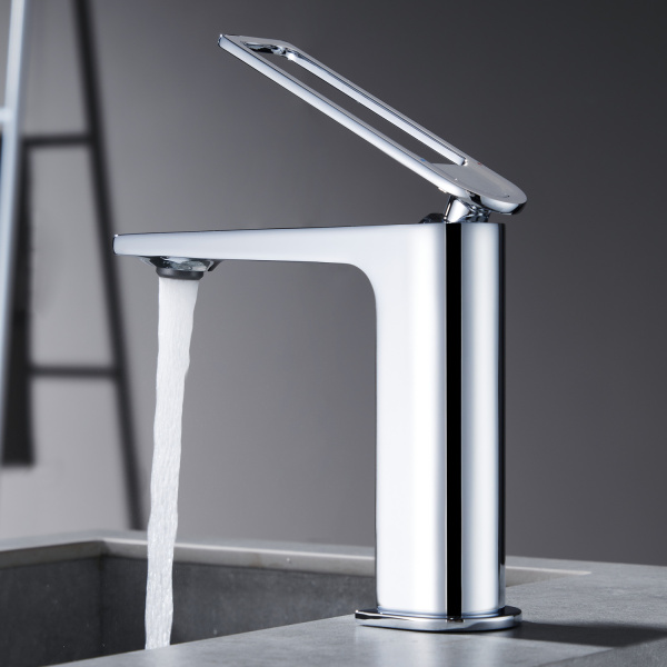 Смеситель для раковины Black&White Universe UK9901C хром