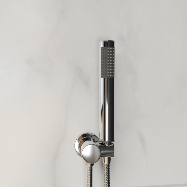 Душевая система со смесителем RGW Shower Panels 511408370-01 монтаж встраиваемая в стену с термостатом хром