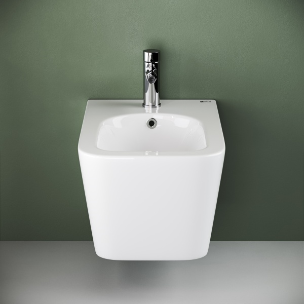 Биде подвесное Ceramica Nova Metric CN3008 фарфор, цвет белый