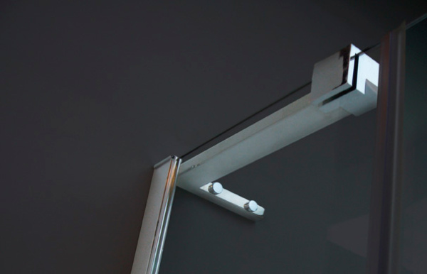 Душевая дверь Cezares Bergamo BERGAMO-B-13-100+60/40-C-Cr-L 100 см стекла прозрачные, профиль хром