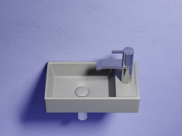 Раковина подвесная прямоугольная Ceramica Nova Element CN6051LMH фарфор цвет серый матовый