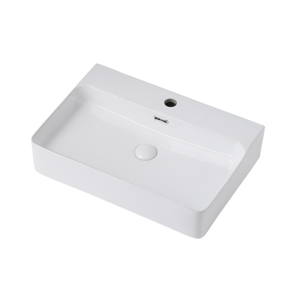Раковина  прямоугольная Abber Rechteck AC2201 керамика цвет белый