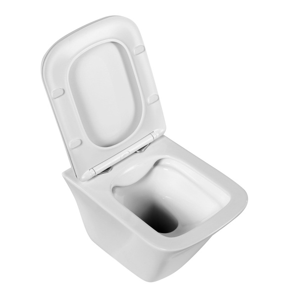Унитаз подвесной BelBagno Marmi BB052CHR Rimless фаянс белый