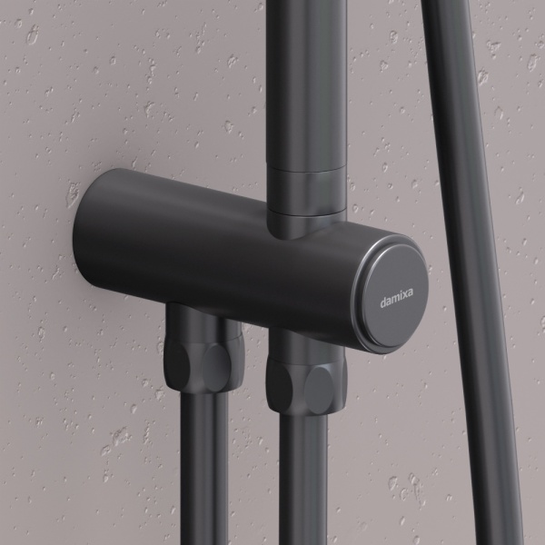 Душевая система без смесителя Damixa Gala 953000000.00E+00 монтаж настенная без термостата черный