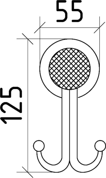 Крючок Boheme Royal Cristal 10926-G настенный золото