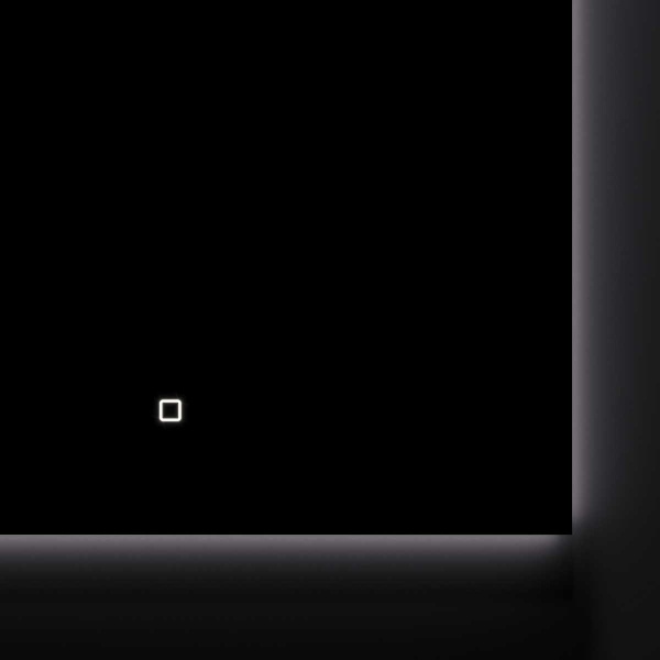 Зеркало для ванной комнаты Vincea  VLM-2J600 60x80 с подсветкой