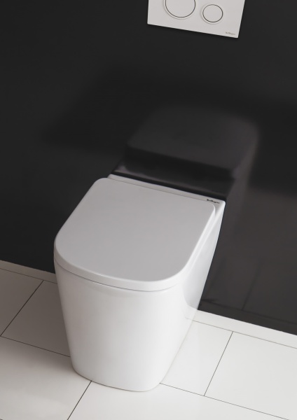 Унитаз приставной BelBagno Albano BB120CBR  фаянс белый