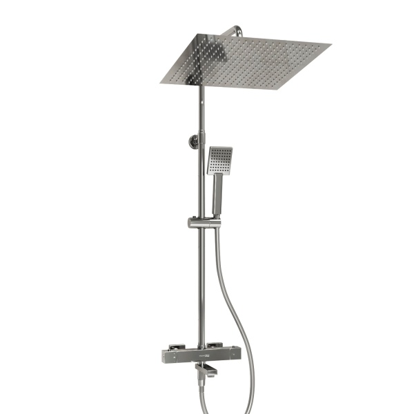 Душевая система со смесителем Wasserkraft  A199.119.141.087.CH Thermo монтаж настенная с термостатом хром