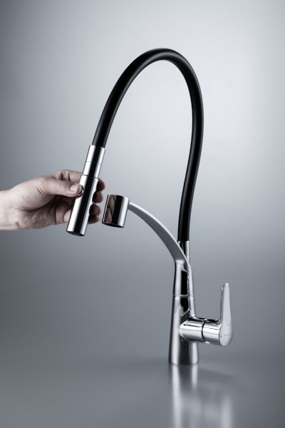 Смеситель для кухни Bravat  F7420453CP без подключения к фильтру хром