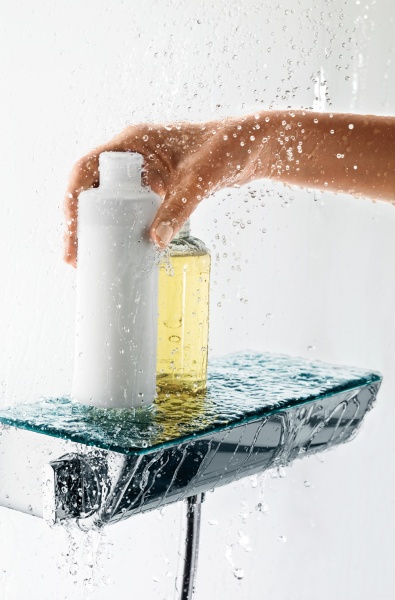 Душевая система со смесителем Hansgrohe Raindance Select E 27112000 монтаж настенная с термостатом хром