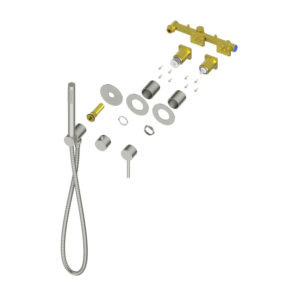 Душевая система со смесителем Timo Saona SX-2349/00SM монтаж встраиваемая в стену без термостата хром