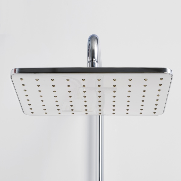 Душевая система со смесителем Wasserkraft  A11301 монтаж настенная с термостатом белый/хром