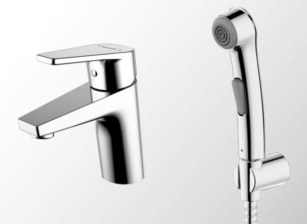 Смеситель для раковины Bravat Line F15299C-2 хром