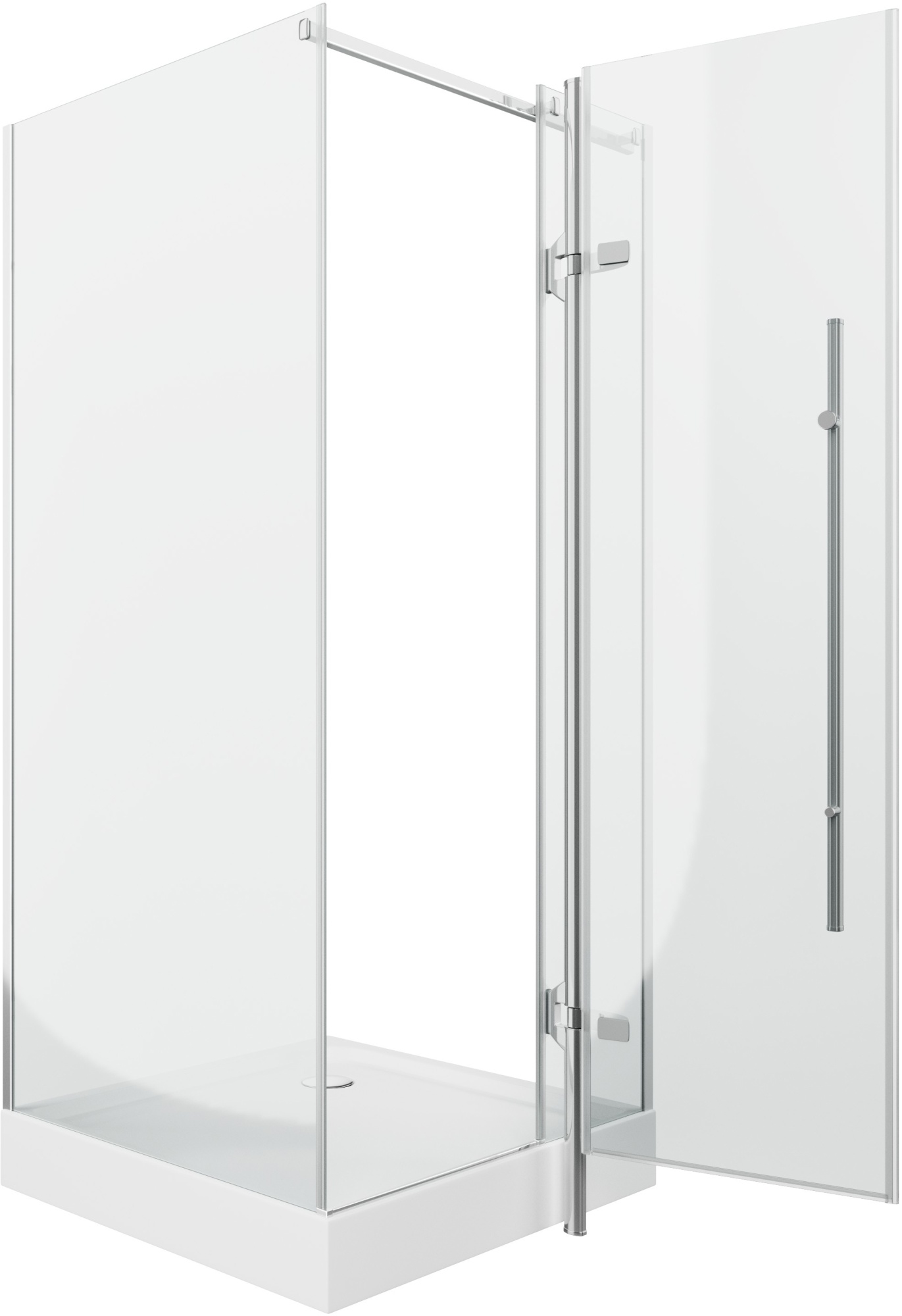 Душевой угол Grossman Style GR-6090 квадратная   стекла , профиль 