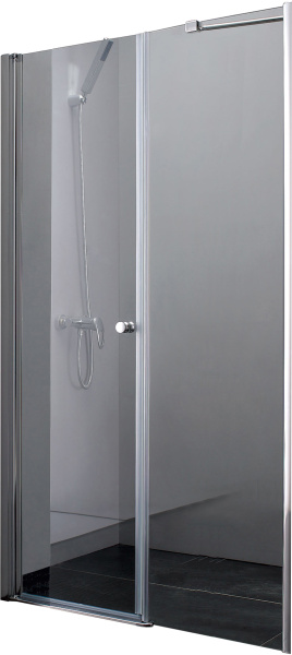Душевая дверь Cezares Elena ELENA-W-B-11-100+70-C-Cr 70 см стекла прозрачные, профиль хром