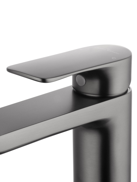 Смеситель для раковины Wonzon &amp; Woghand Line WW-A40732-BGG темный графит