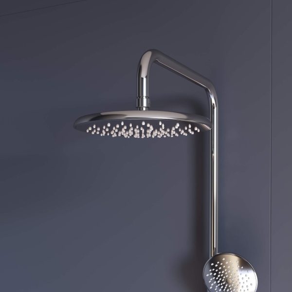 Душевая система со смесителем RGW Shower Panels 59140125-01 монтаж настенная без термостата хром