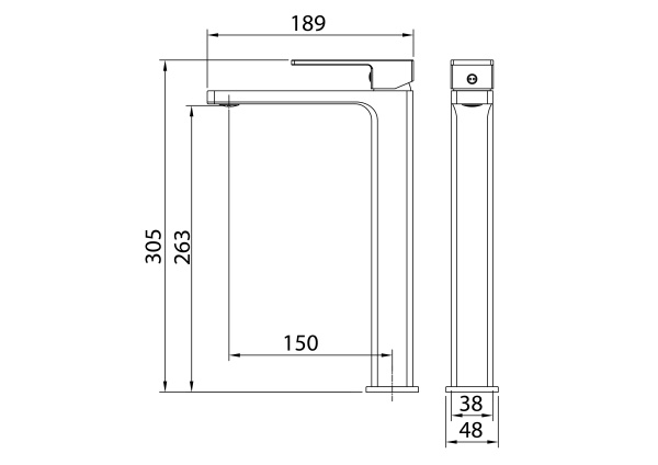 Смеситель для раковины Grossman Style 520.K35.05.210 черный