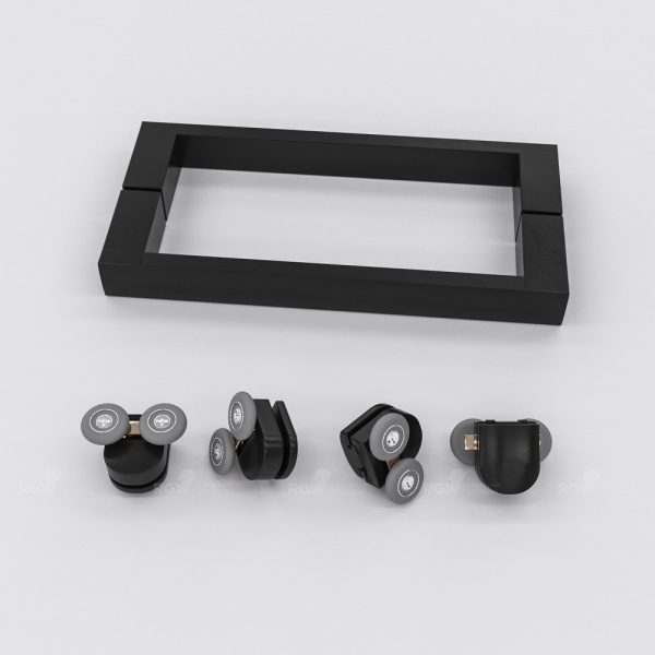 Душевая дверь RGW Classic CL-14B 32091410-14 100 см стекла прозрачные, профиль черный