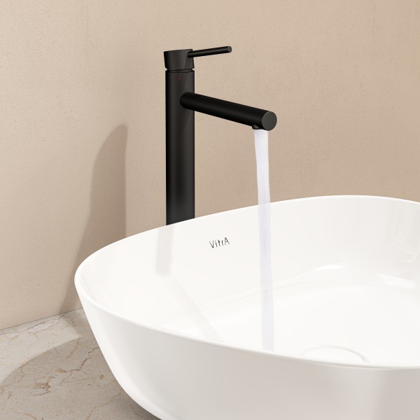 Смеситель для раковины VitrA Origin A4255836 матовый черный