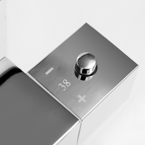 Душевая система со смесителем Wasserkraft  A15502 монтаж настенная с термостатом хром