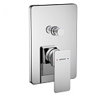 Смеситель для душа Bravat Phillis PB856101CP-2-ENG встраиваемый в стену 
без термостата хром