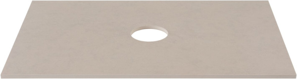 Столешница для ванной Allen Brau Reality 1.32022.B 71 см керамогранит, цвет бежевый