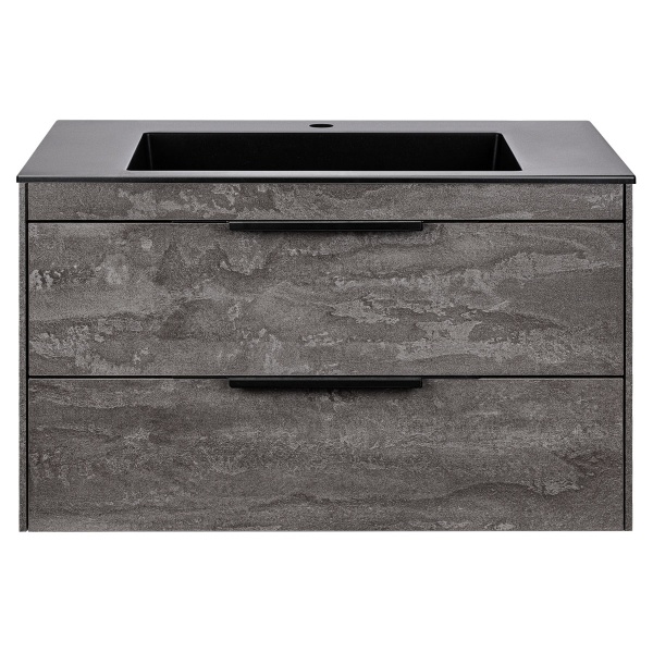 Тумба  подвесная Vincea Chiara 2D VMC-2C2800GS 80 см  2 ящика цвет G.Stone 