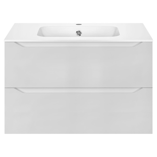 Тумба под раковину Vincea Norma VMC-2N800GW 80 см подвесная