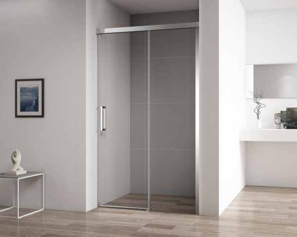 Душевая дверь Cezares Duet Soft DUET SOFT-BF-1-100-C-Cr-R 102.5 см стекла прозрачные, профиль хром