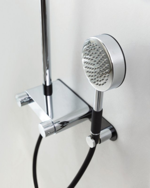Душевая система со смесителем Cezares Moon MOON-CD-TA250-01 монтаж  с термостатом 