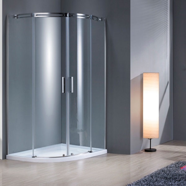 Душевой угол Grossman Galaxy GR-4120R прямоугольная-асимметричная  стекла , профиль 