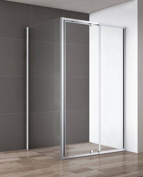 Душевой угол Cezares Variante VARIANTE-AH-1-110/120-100-C-Cr прямоугольная  стекла , профиль хром
