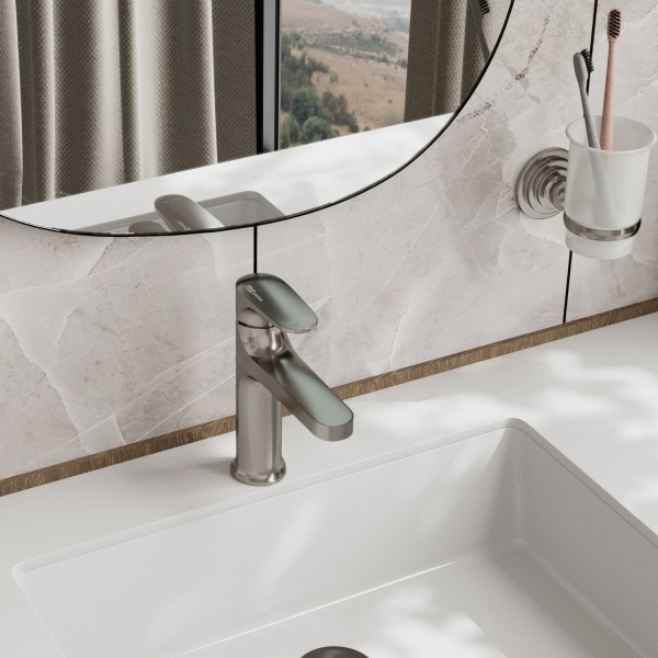 Смеситель для раковины Wasserkraft Spree 1403 никель