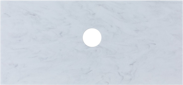 Столешница для ванной Allen Brau Infinity 1.21012.ST 100 см керамогранит, цвет белый