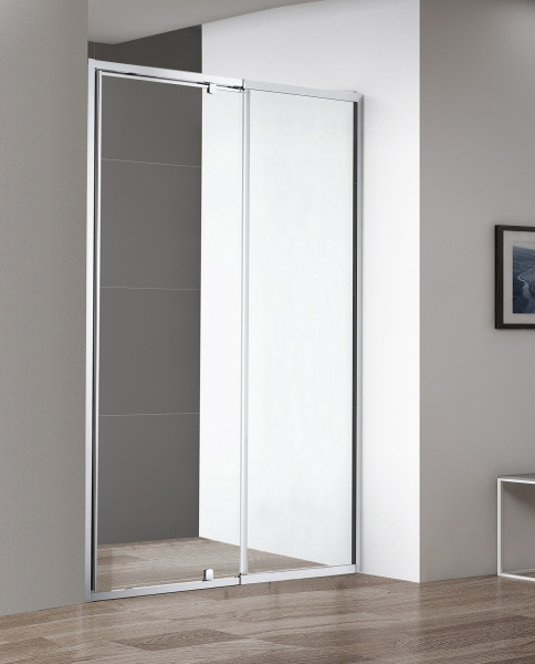 Душевая дверь Cezares Variante VARIANTE-B-1-130/140-C-Cr 140 см стекла прозрачные, профиль хром