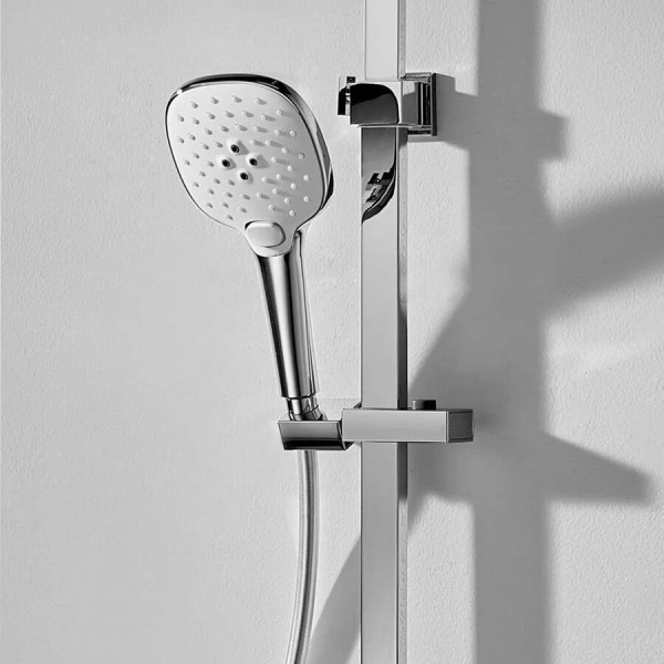 Душевая система со смесителем Bravat Meissen F6277312CP-A-ENG монтаж настенная без термостата хром