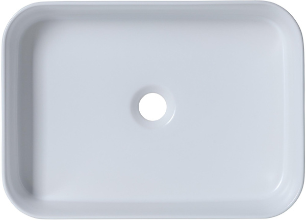 Раковина накладная прямоугольная Allen Brau Fantasy 4.11021.20 керамика цвет белый