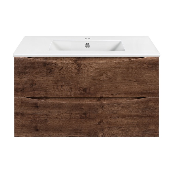 Тумба  подвесная Vincea Mia VMC-2MC900RW 90 см  2 ящика цвет R.Wood 