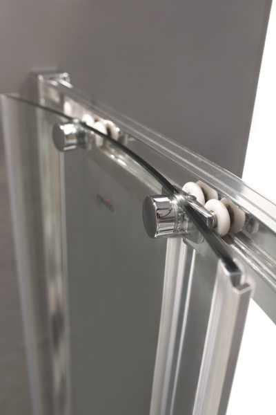 Душевой угол Cezares Anima ANIMA-W-R-2-90-P-Cr четверть круга 90x90 стекла матовые, профиль хром