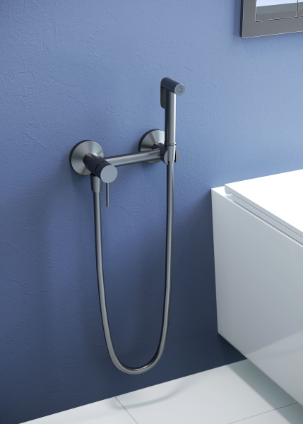 Гигиенический душ RGW Shower Panels 581408215-11 настенный серый Brush