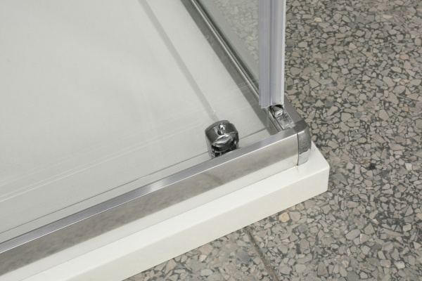 Душевой угол BelBagno Uno UNO-AH-1-120/100-C-Cr прямоугольный 120x100 стекла прозрачные, профиль хром