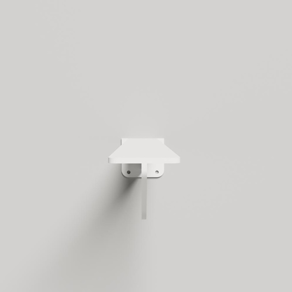 Кронштейн для столешницы (раковины) Salini  1903301M цвет белый матовый