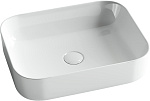 Раковина накладная прямоугольная Ceramica Nova Element CN6011 фарфор цвет белый