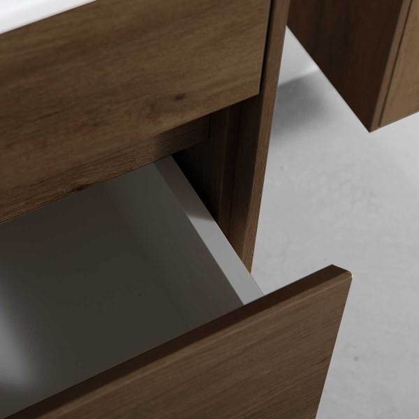 Тумба  подвесная Vincea Chiara VMC-2C800TO 80 см  1 ящик цвет T.Oak 