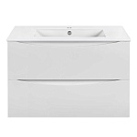 Тумба  подвесная Vincea Mia Slim VMC-2MC800S1GW 80 см  2 ящика цвет G.White 