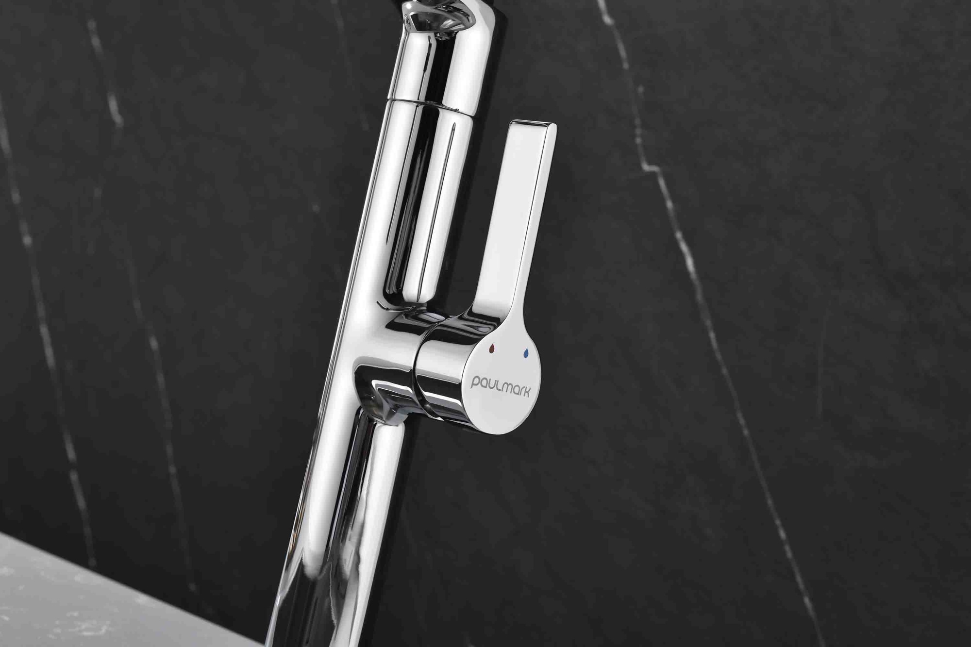 Смеситель для кухни Paulmark Barrel Ba214029-CR без подключения к фильтру хром