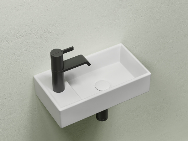 Раковина подвесная прямоугольная Ceramica Nova Element CN6051RMW фарфор цвет белый матовый